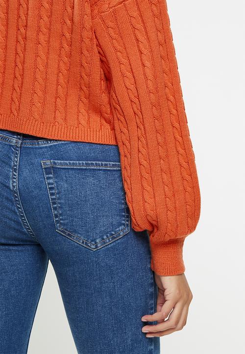 Cotton On - Cable co-ord pullover - clay desert