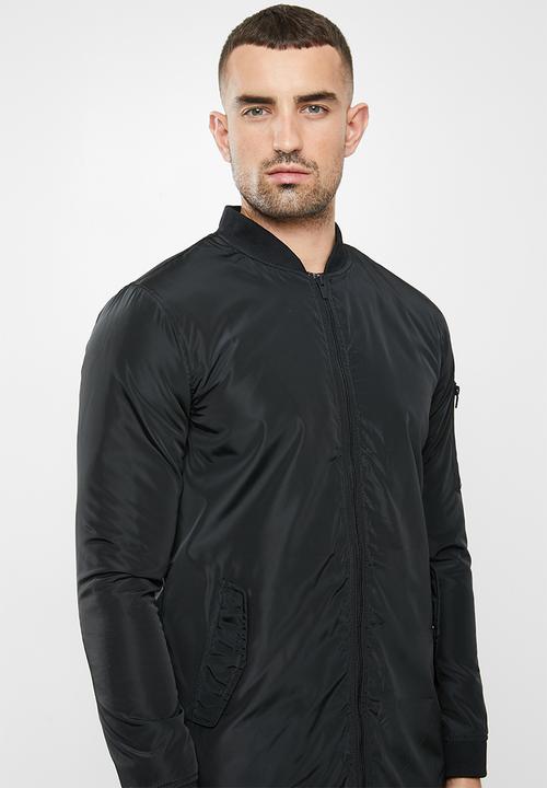 Brave Soul - Robinson bomber jacket - black