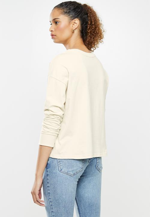 O'Neill - Wave women long sleeve t-shirt - beige 