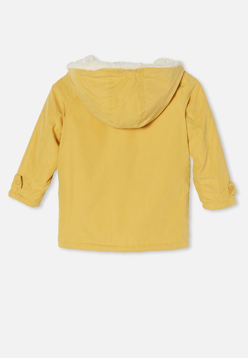 Cotton On - Florence parker jacket - mustard