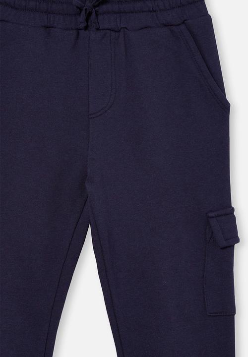 Cotton On - Cargo trackpant - indigo