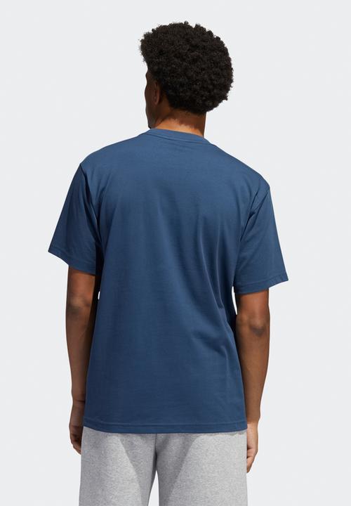 adidas Originals - Surreal summer graphic tee - crew navy