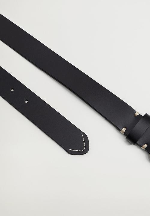 MANGO - Belt ivan - black