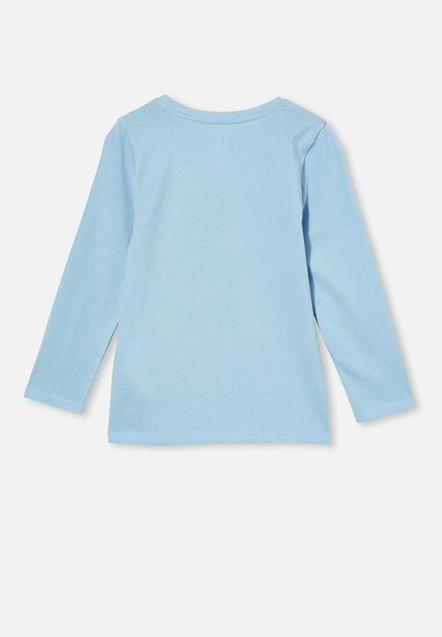 Cotton On - Penelope long sleeve tee - blue