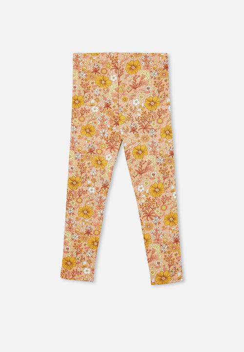 Cotton On - Fleece legging - peachy