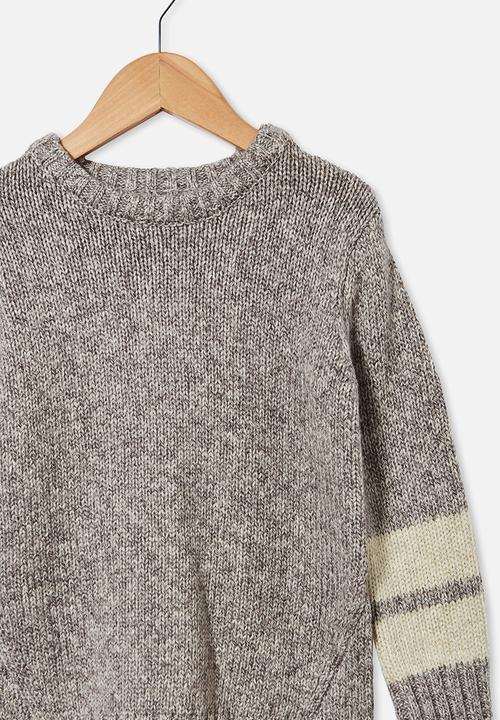 Cotton On - Blair knit crew - grey 