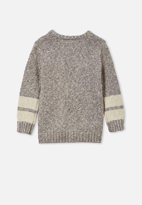Cotton On - Blair knit crew - grey 