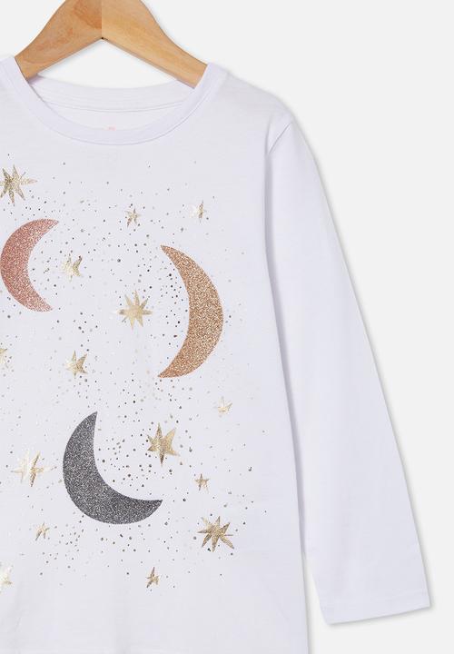 Cotton On - Penelope long sleeve tee - white