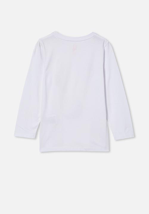 Cotton On - Penelope long sleeve tee - white