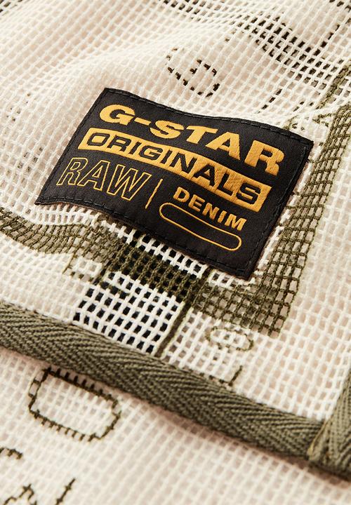 G-STAR - Bandana mesh scarf - whitebait extreme