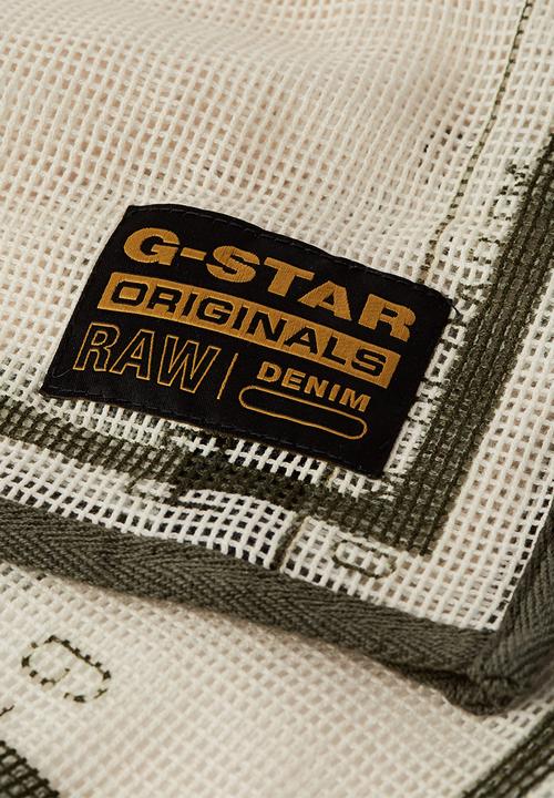 G-STAR - Bandana mesh scarf - whitebait extreme