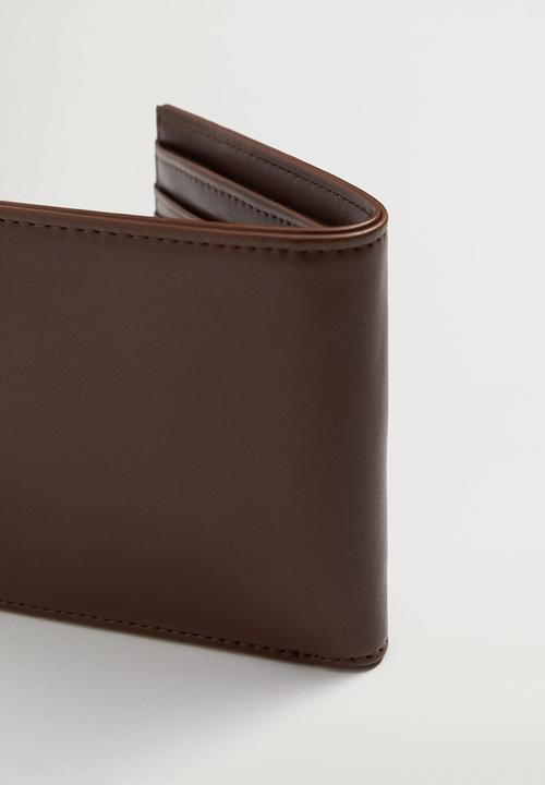 MANGO - Wallet classic  - medium brown