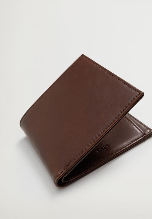 MANGO - Wallet classic  - medium brown