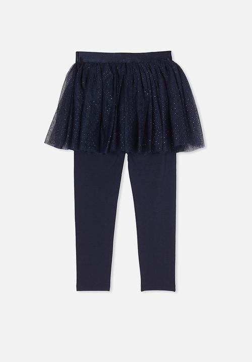 Cotton On - Zoe skegging - navy 