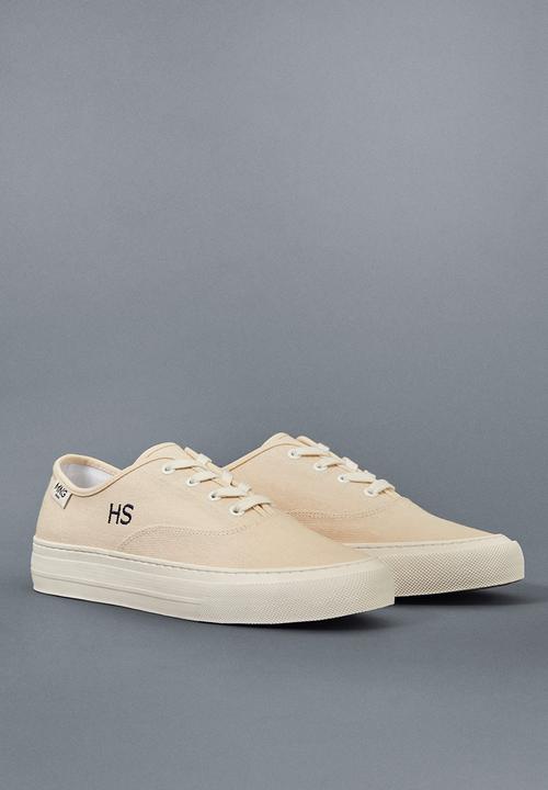 MANGO - Fabric sneaker - light beige