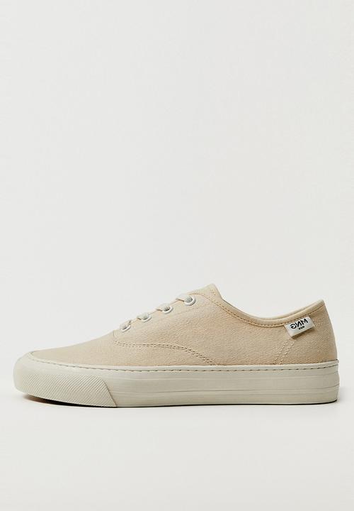 MANGO - Fabric sneaker - light beige