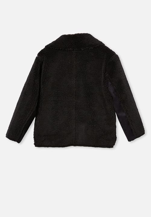 Cotton On - Arabella aviator jacket - black
