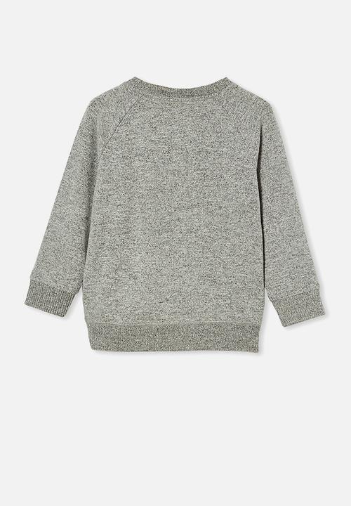 Cotton On - Super soft mila crew - grey marle