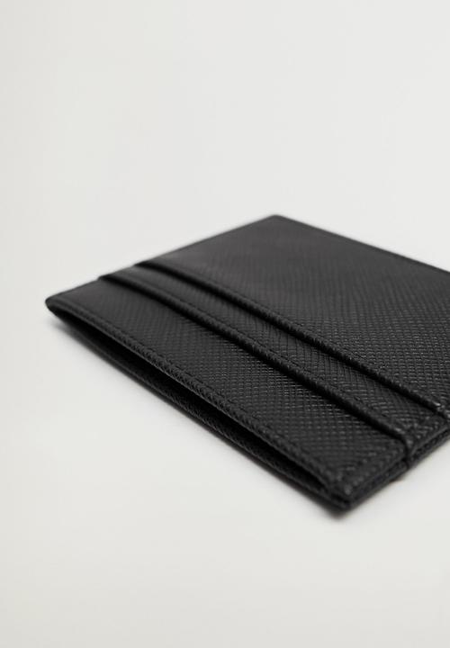 MANGO - Card holder basic - black