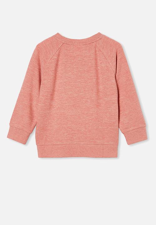 Cotton On - Super soft mila crew - earth clay