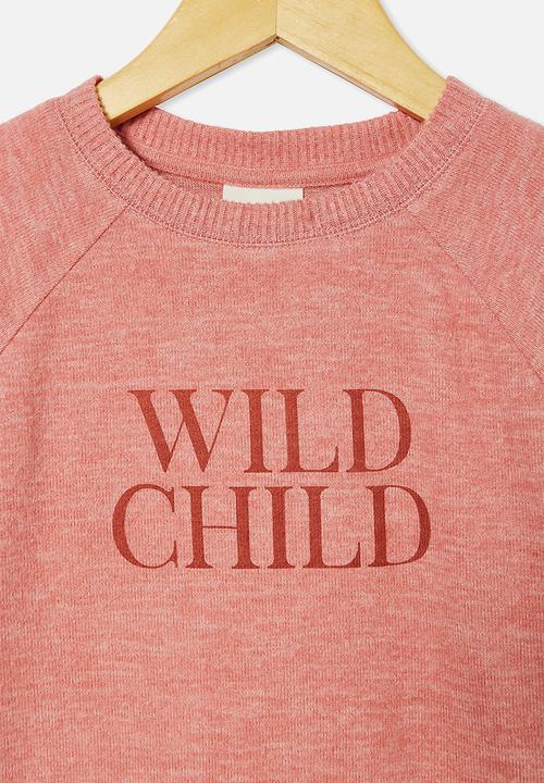 Cotton On - Super soft mila crew - earth clay