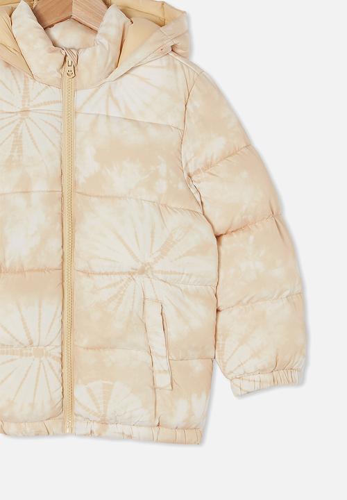 Cotton On - Frankie puffer jacket - beige