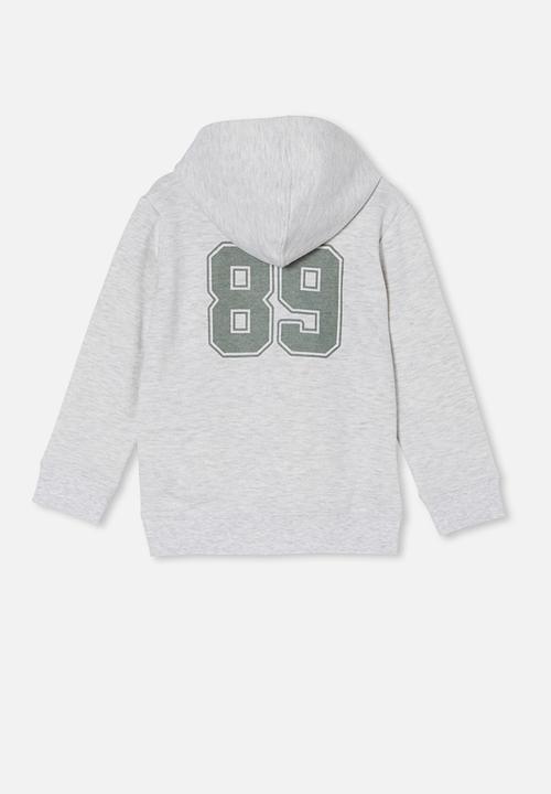 Cotton On - Milo hoodie - summer grey marle