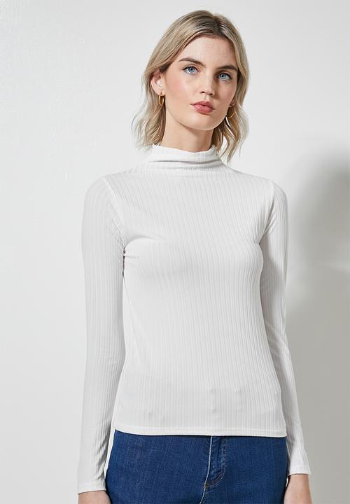 Superbalist - 2 Pack rib grown on funnel neck - milk & black
