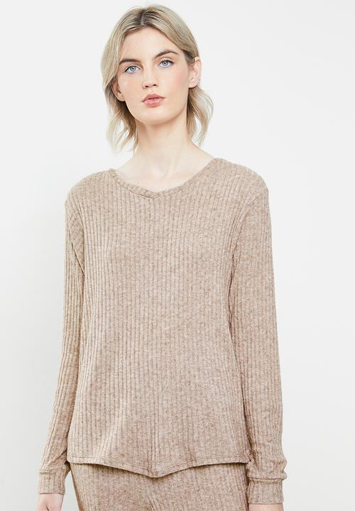 Superbalist - Sleep top & pants set - neutral