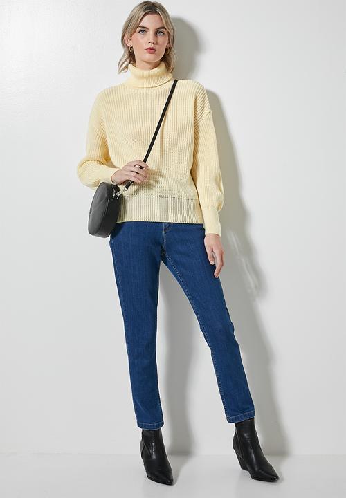 Superbalist - Roll neck pull over - soft yellow