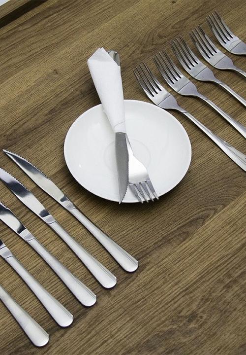 Calasca -  Steak knife set - silver