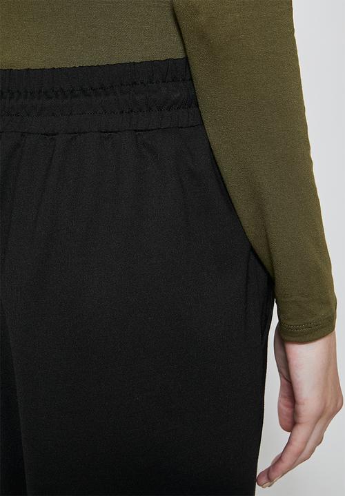Superbalist - Premium drop crotch jogger - black