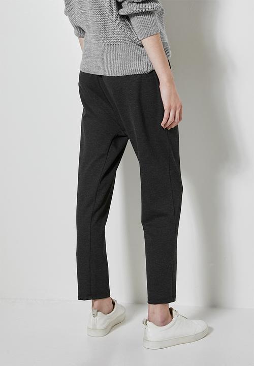Superbalist - Premium drop crotch jogger - charcoal