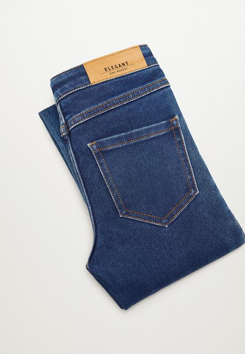 MANGO - Supersk8 jeans - open blue