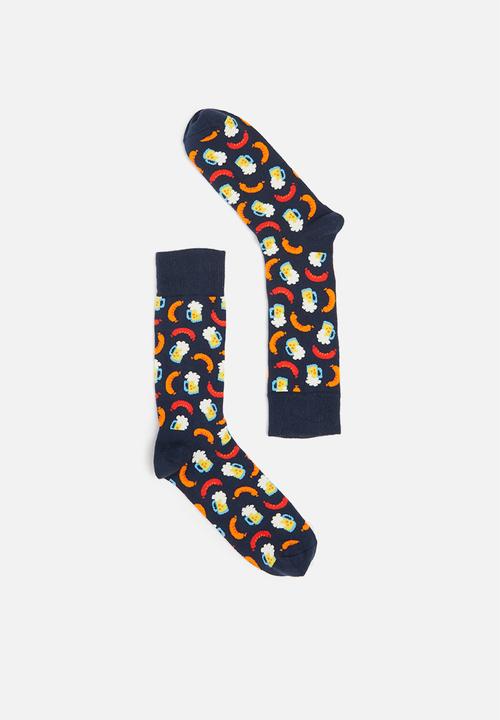 Happy Socks - 2-Pack beer socks gift set - multi
