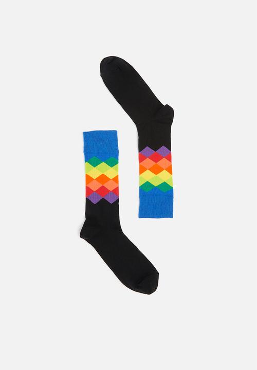 Happy Socks - 3 Pack classic multi-color socks gift set - multi