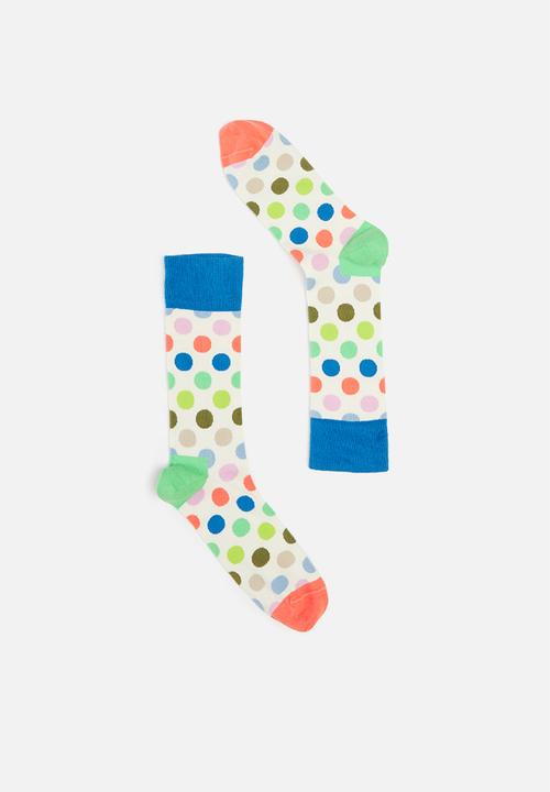 Happy Socks - 3 Pack happy birthday socks gift set - multi