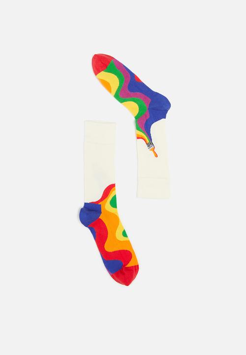 Happy Socks - 2-Pack pride socks gift set - multi