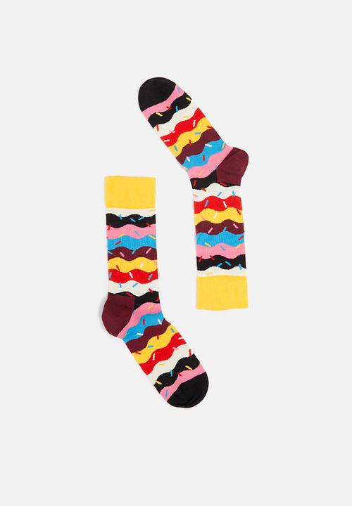 Happy Socks - 3 Pack playing happy birthday gift set - multi