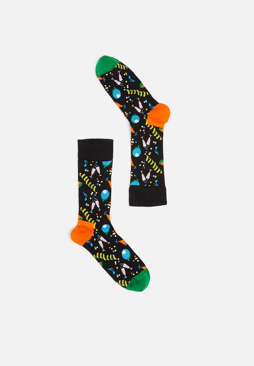 Happy Socks - 3 Pack playing happy birthday gift set - multi