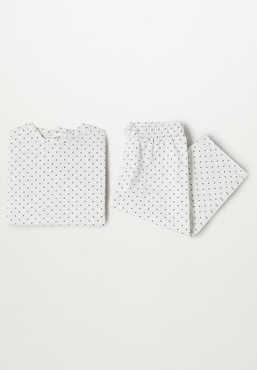MANGO - Carlotab pyjamas - pastel grey