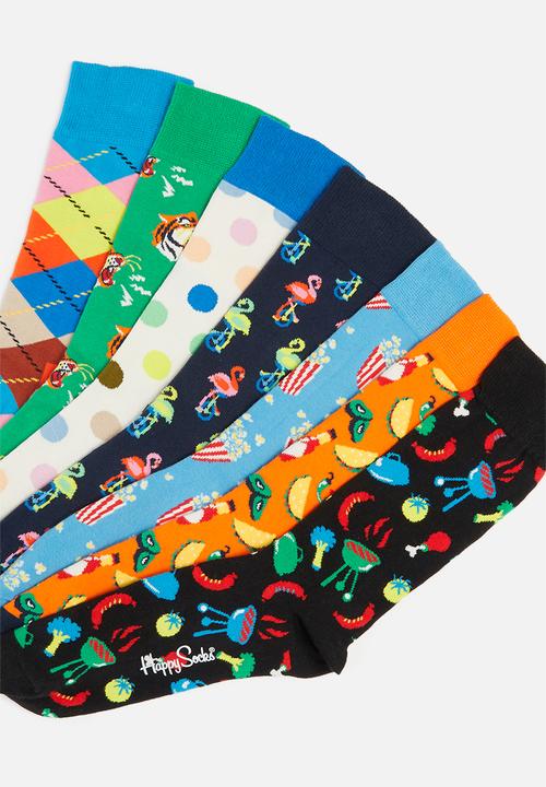 Happy Socks - 7-Pack 7 days socks gift set - multi
