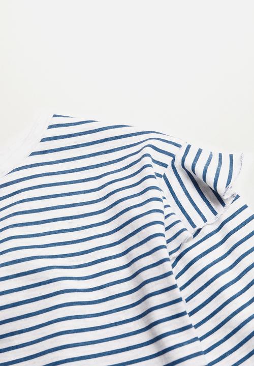 MANGO - Olivia tee - blue