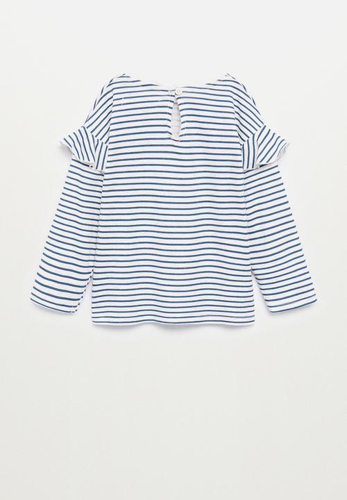 MANGO - Olivia tee - blue