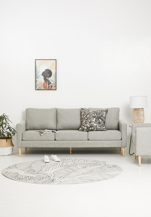 Sixth Floor - Soma 3 seater - grey