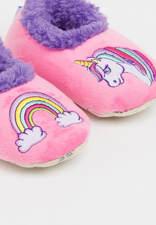 snoozies!® - Unicorn slippers - pink