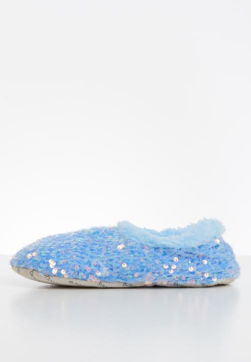 snoozies!® - Bling slipper - blue