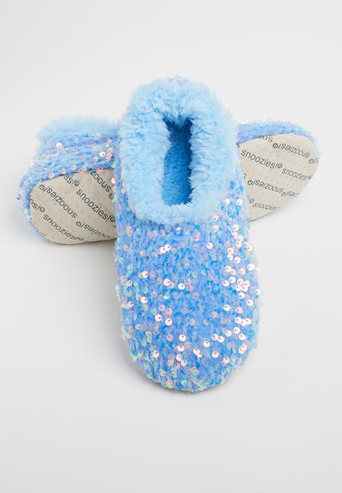 snoozies!® - Bling slipper - blue