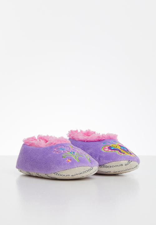 snoozies!® - Butterfly slippers - purple
