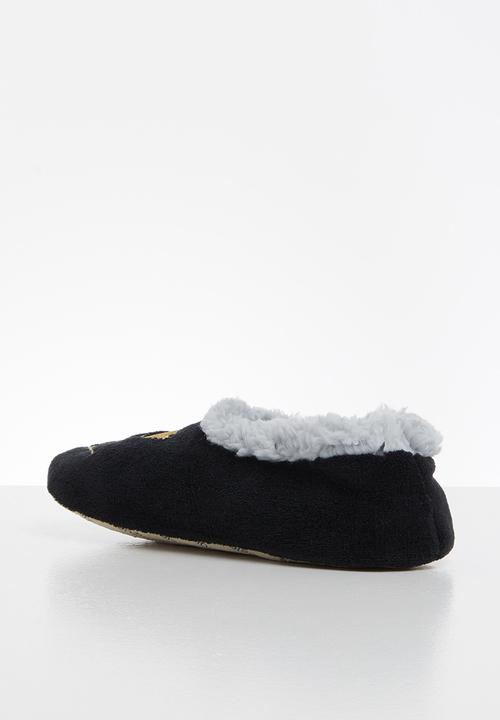 snoozies!® - Super mom slipper - black